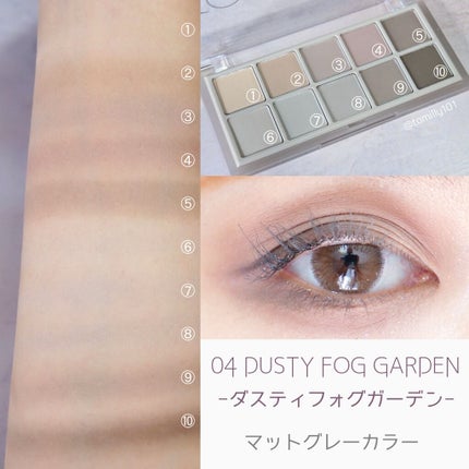 ベターザンパレット/rom&nd/アイシャドウパレットを使ったクチコミ(8枚目)