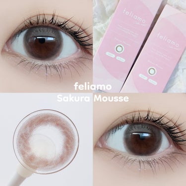 #PR #リリーアンナ公式アンバサダー
@lilyanna.jp さまからいただきました。

【 feliamo 】
🌸Sakura Mousse

DIA:14.5mm
着色直径:13.7mm
BC: