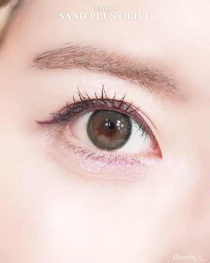 サンドシリーズ/LENSSIS/カラーコンタクトレンズを使ったクチコミ(8枚目)