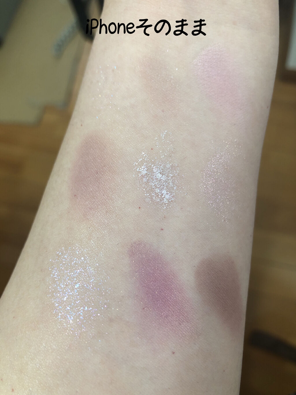 グリッターペディアアイパレット/unleashia/アイシャドウパレットを使ったクチコミ（3枚目）