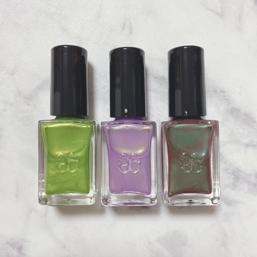 エレガンス ラズル エナメルラッカー 07 Dope/エレガンス ラズル /マニキュアを使ったクチコミ（3枚目）