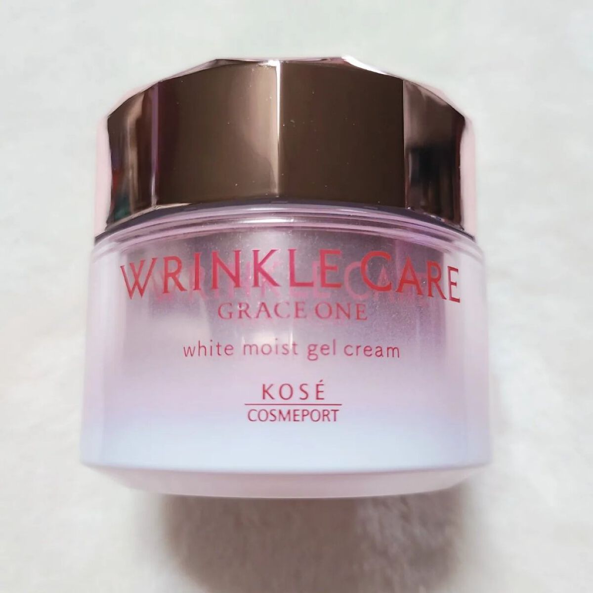 リンクルケア ホワイト モイストジェルクリーム/グレイスワン/オールインワン化粧品を使ったクチコミ（3枚目）