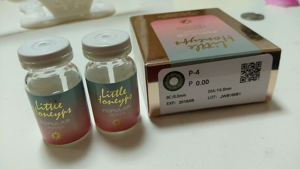 カラコン リトルハニップ/リトルハニップ/カラーコンタクトレンズを使ったクチコミ（1枚目）