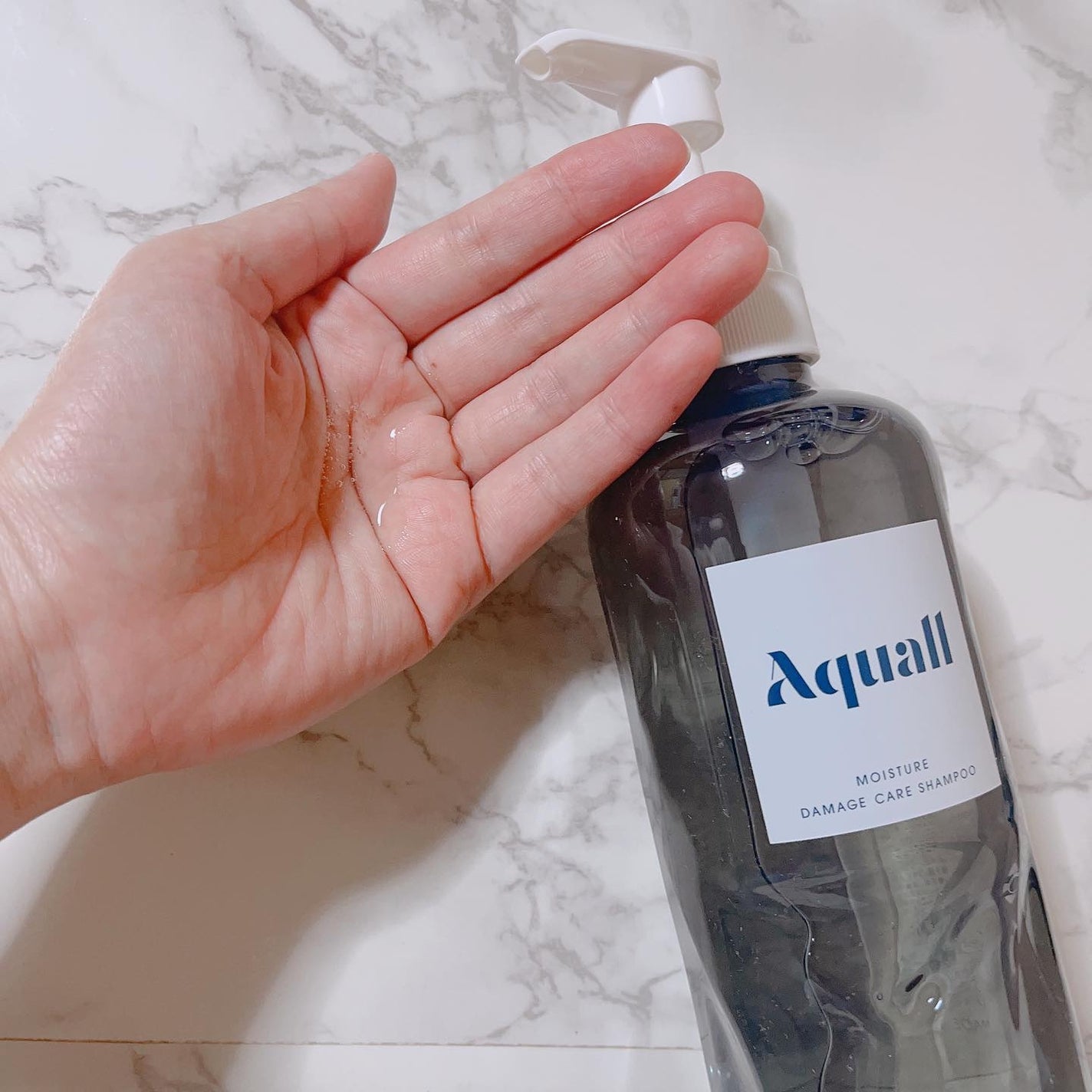 モイスチャーダメージケア シャンプー/トリートメント/Aquall/市販シャンプーを使ったクチコミ(2枚目)