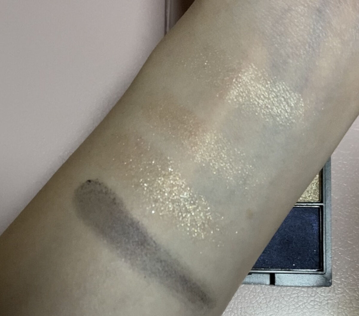 MFL アイシャドウ ネイビー/moitiful/アイシャドウパレットを使ったクチコミ（3枚目）