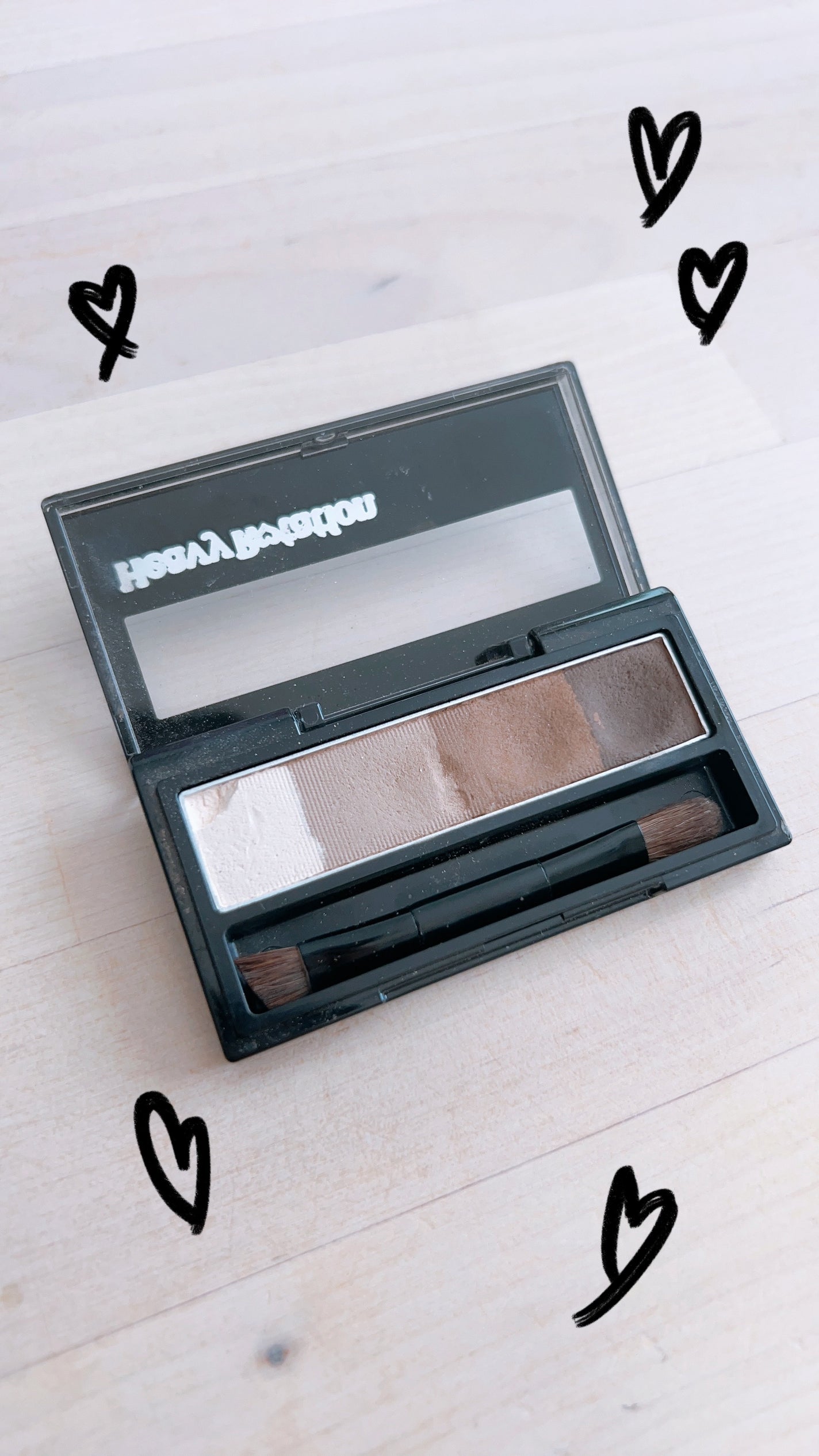 ナチュラルパウダーアイブロウ/ヘビーローテーション/パウダーアイブロウを使ったクチコミ(1枚目)