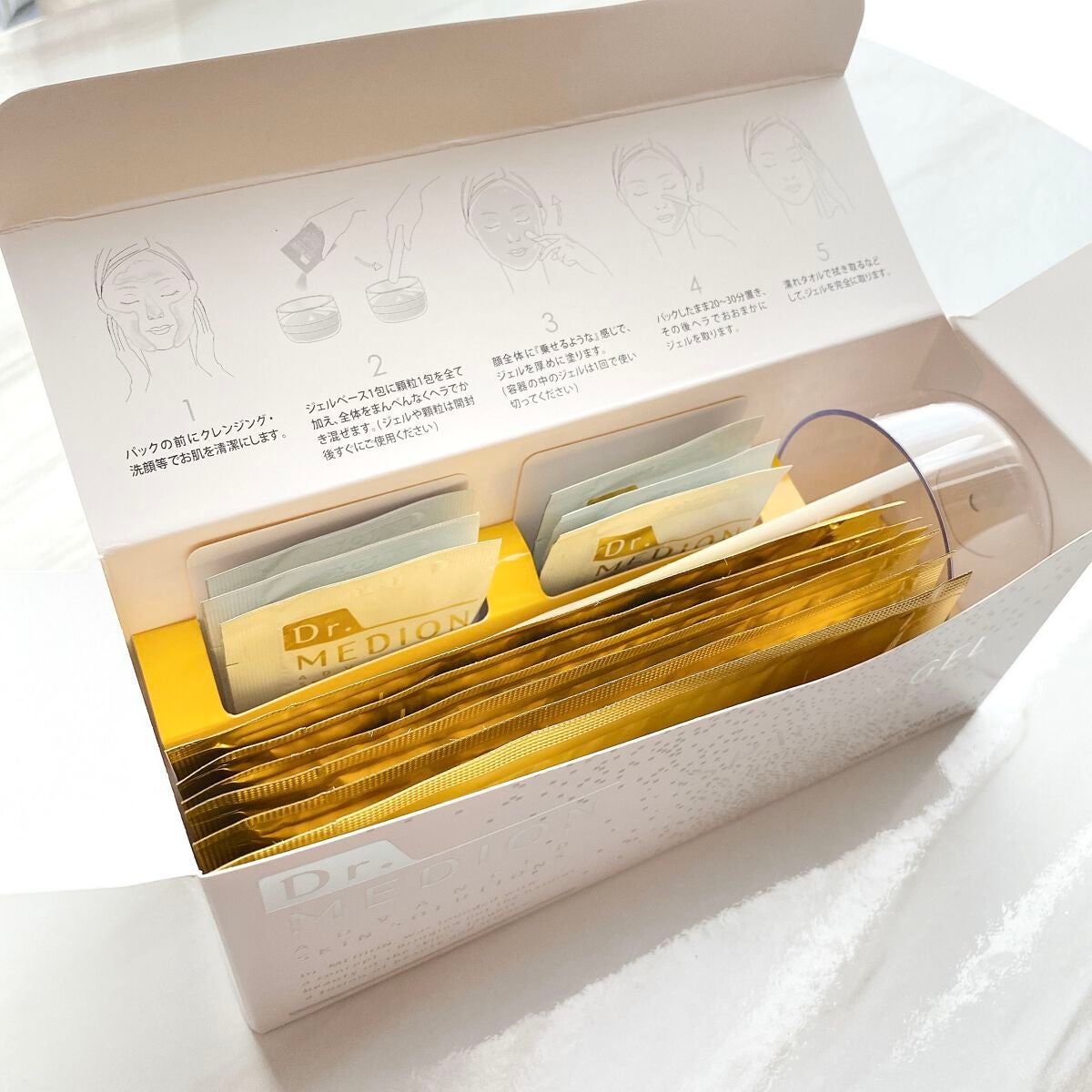 ドクターメディオン スパオキシジェル ブライトプラス/ドクターメディオン/洗い流すパック・マスクを使ったクチコミ(4枚目)