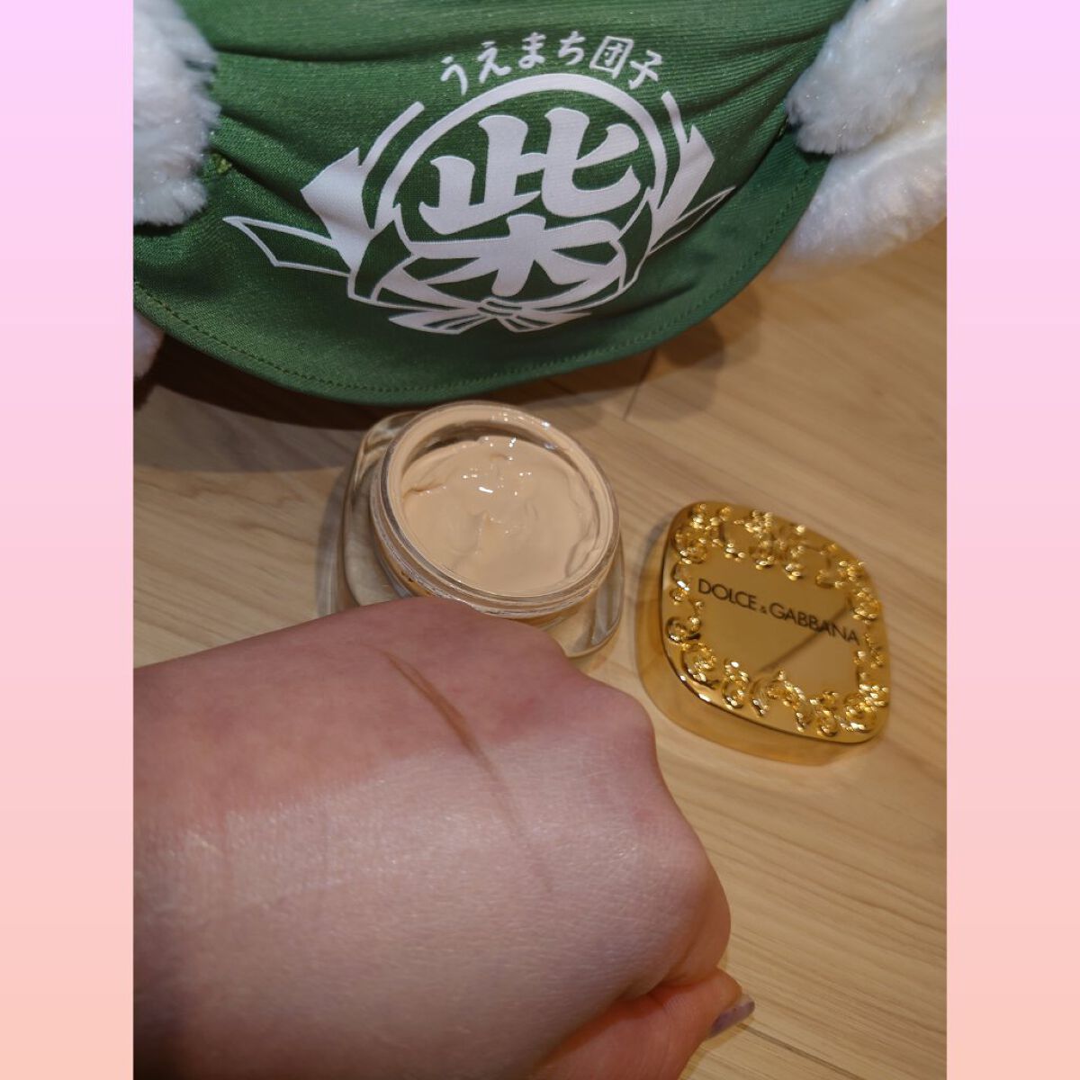 グロリアスキン パーフェクトルミナス クリーミーファンデーション 100/DOLCE&GABBANA BEAUTY/クリーム・エマルジョンファンデーションを使ったクチコミ（2枚目）