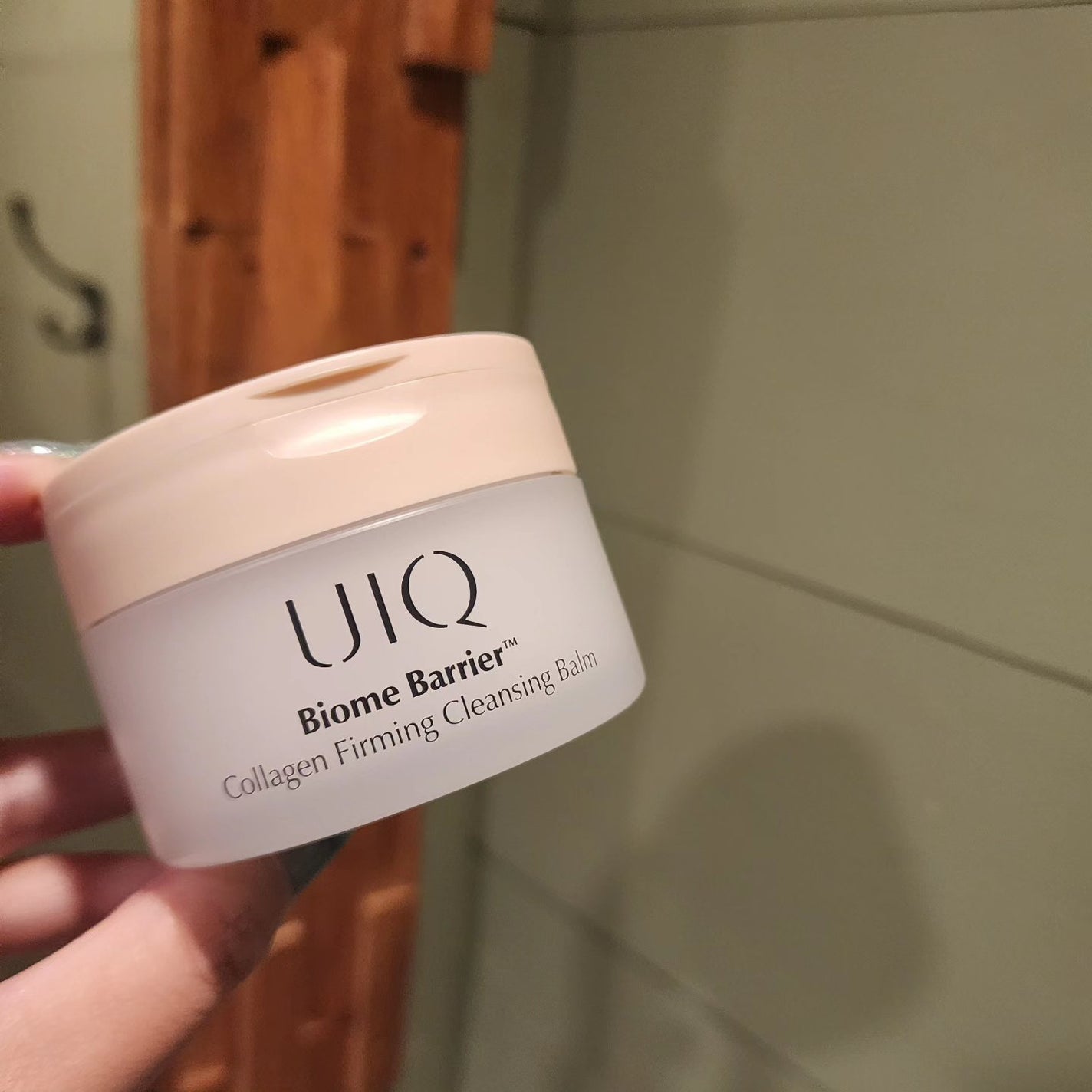 バイオームバリアコラーゲンファーミングクレンジングバーム/UIQ/クレンジングバームを使ったクチコミ(2枚目)
