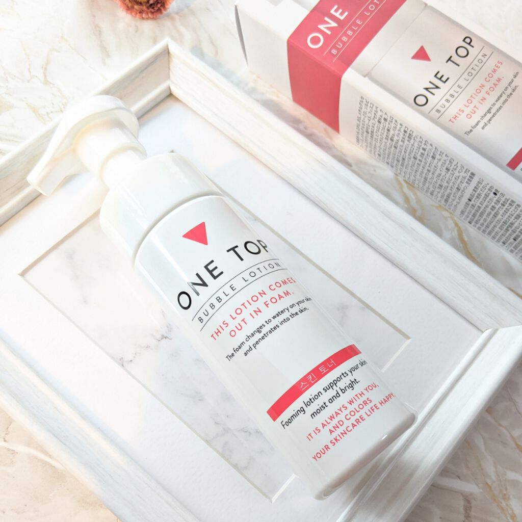 バブルローション/ONE TOP/化粧水を使ったクチコミ(2枚目)