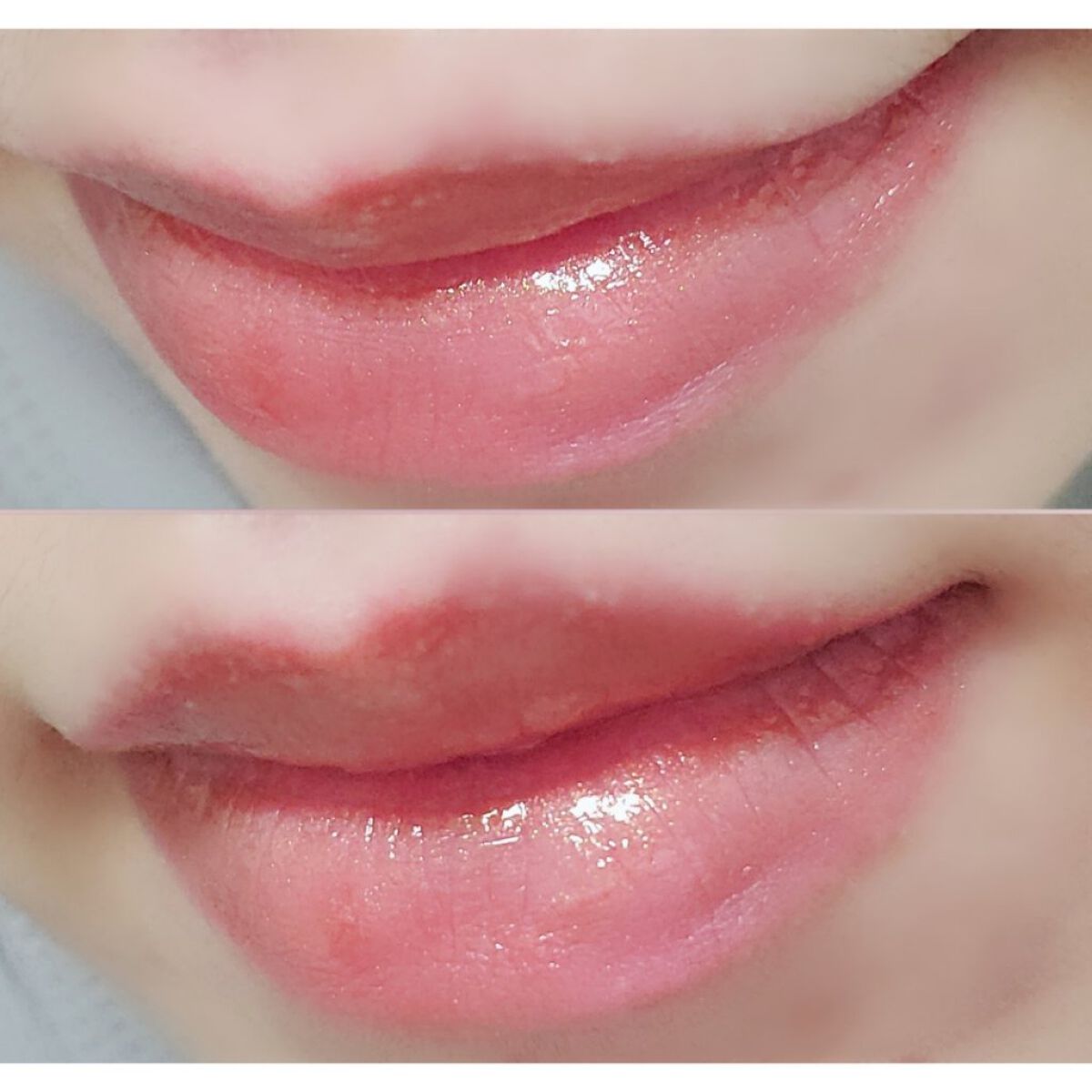 エンスロール グロス 07 ブロンズオレンジ/Celvoke/リップグロスを使ったクチコミ（3枚目）