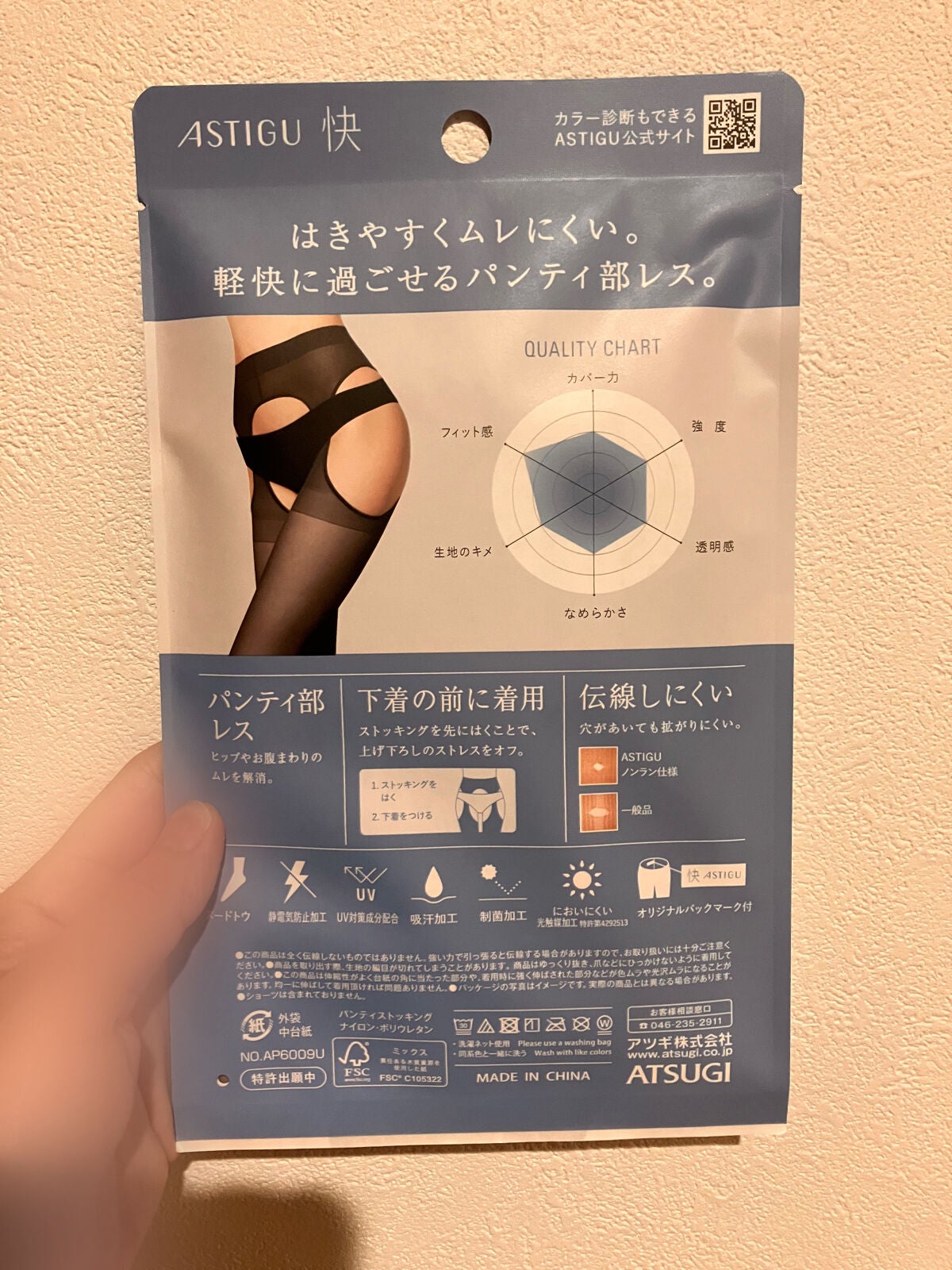 ATSUGI 快/ATSUGI/その他を使ったクチコミ(2枚目)