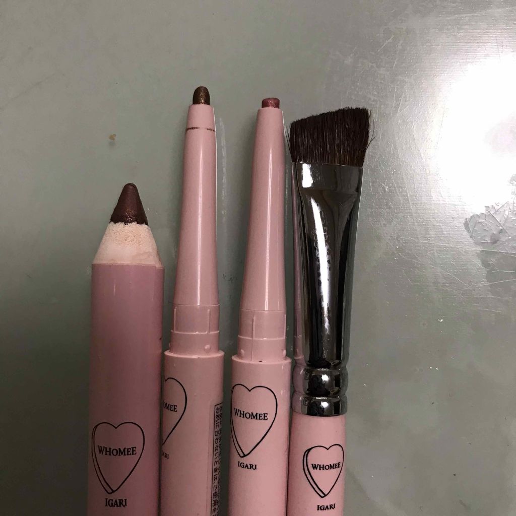 フーミー　アイブロウブラシ 熊野筆/WHOMEE/メイクブラシを使ったクチコミ（3枚目）