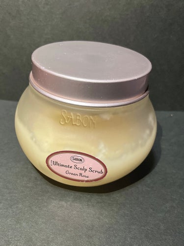 SABON ヘッドスクラブ グリーン・ローズのクチコミ「2年前から愛用しているお気に入りアイテム🧂

髪の毛の状態を整えたい時や大事な予定がある日に使.....」（1枚目）