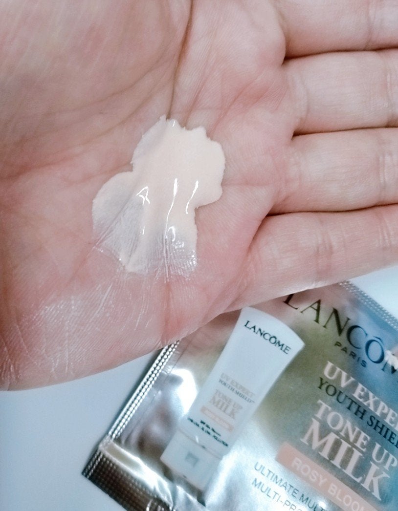 UV エクスペール トーン アップ ローズ/LANCOME/日焼け止め・UVケアを使ったクチコミ(2枚目)