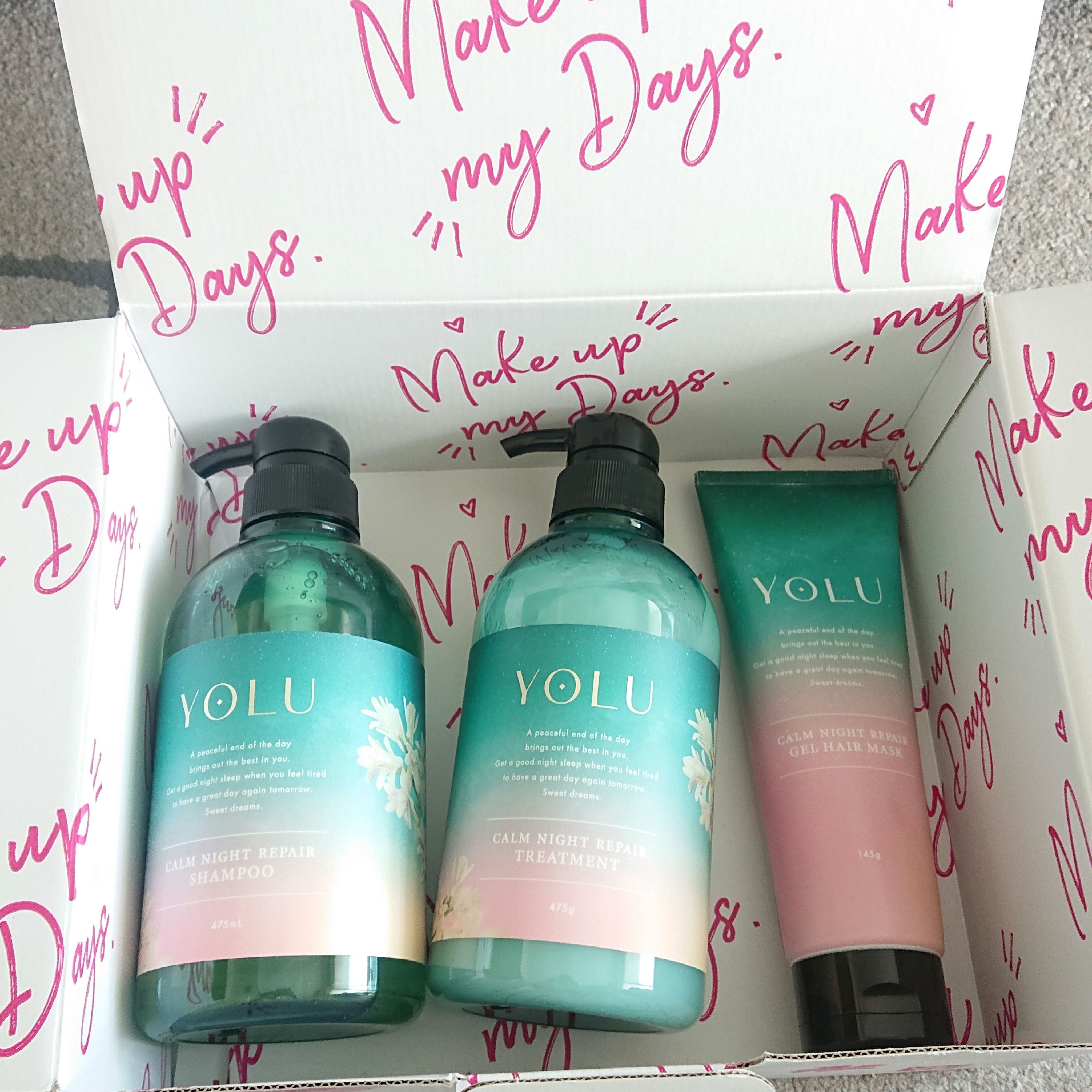 ヨル チュベローズ カームナイトリペアシャンプー /トリートメント/YOLU/市販シャンプーを使ったクチコミ（2枚目）