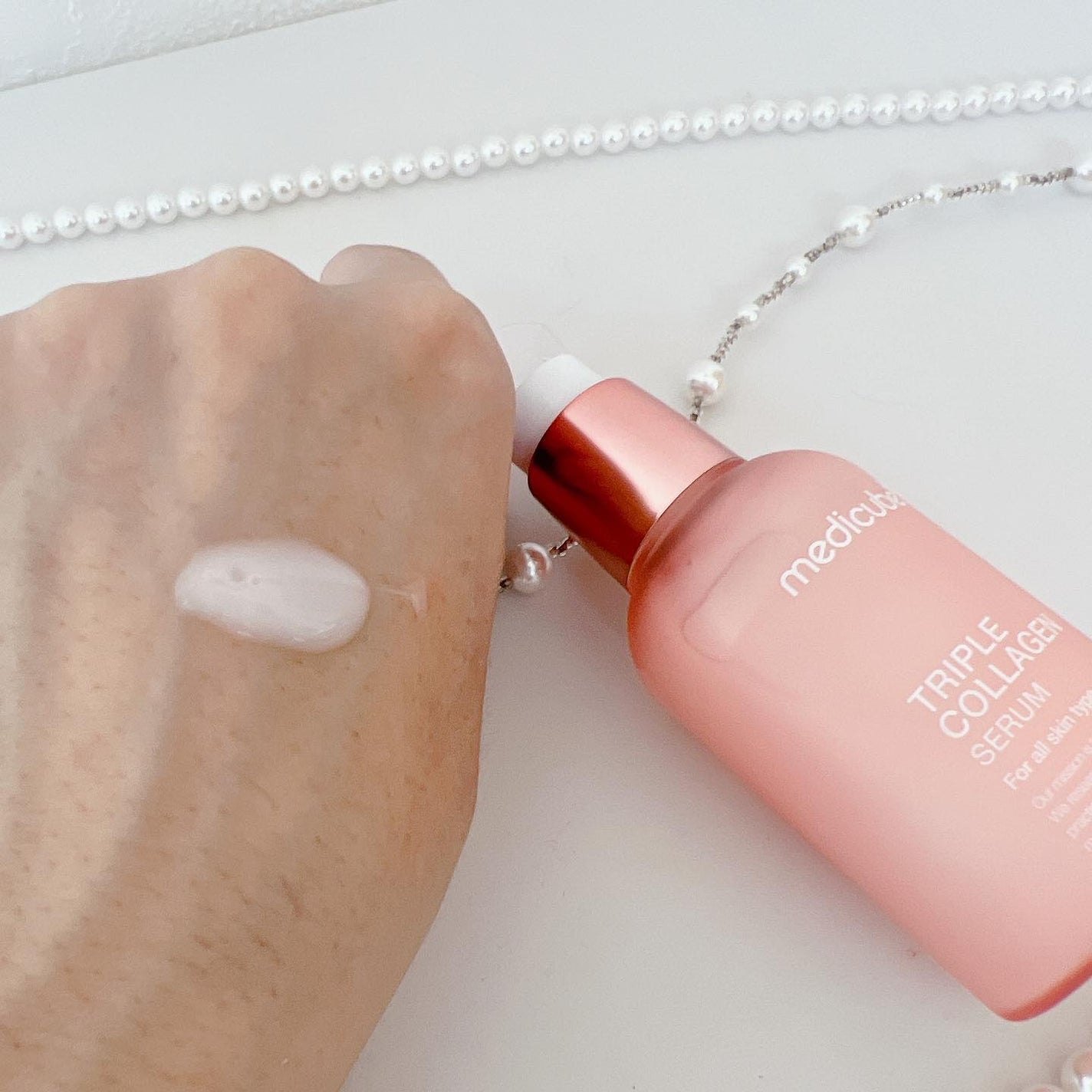 もち肌コラーゲンセラム4.0/MEDICUBE/美容液を使ったクチコミ(3枚目)