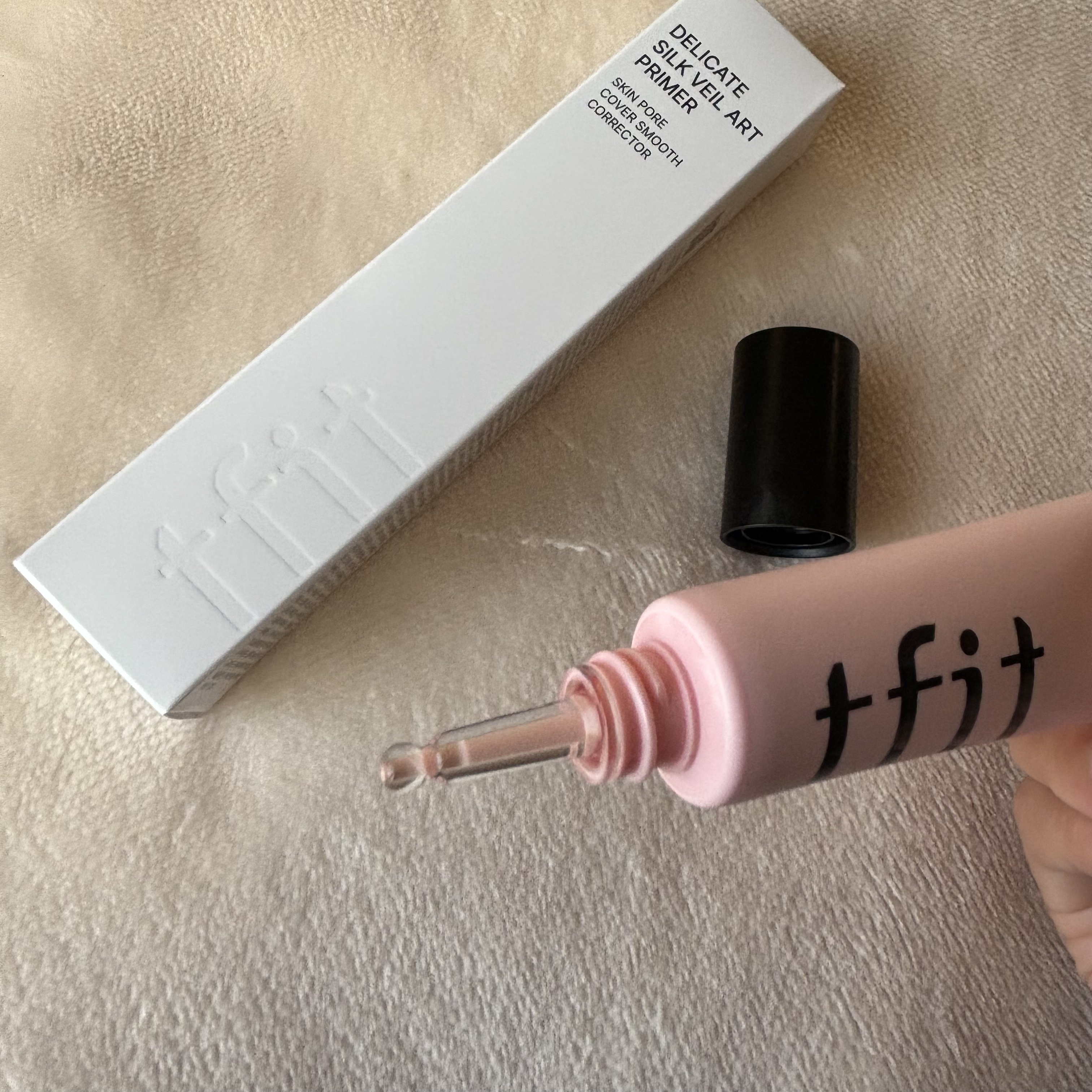 デリケートシルクベールアートプライマー/TFIT/化粧下地を使ったクチコミ（2枚目）