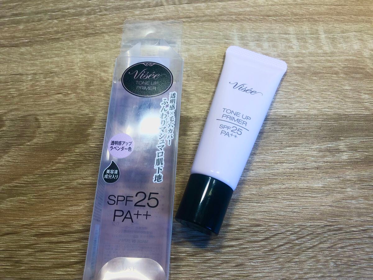 トーンアップ プライマー/Visée/化粧下地を使ったクチコミ(1枚目)