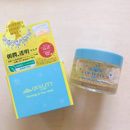 クイーンズプレミアムマスク ナイトスリーピングマスク/クオリティファースト/フェイスクリームを使ったクチコミ(1枚目)