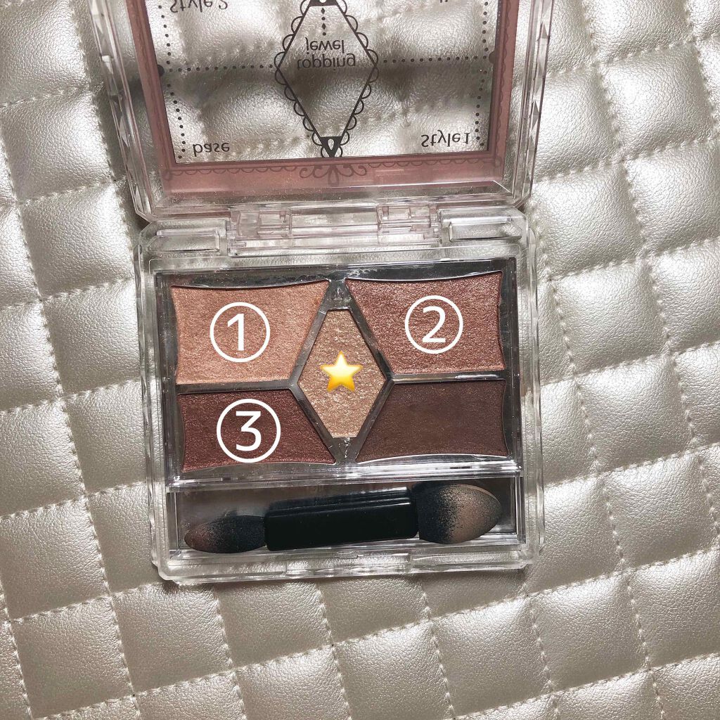 【旧品】パーフェクトスタイリストアイズ/キャンメイク/アイシャドウパレットを使ったクチコミ（2枚目）