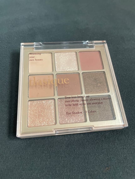 シャドウパレット/dasique/アイシャドウパレットを使ったクチコミ(1枚目)