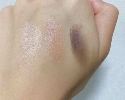 トーンアップアイシャドウ/CEZANNE/アイシャドウパレットを使ったクチコミ(3枚目)