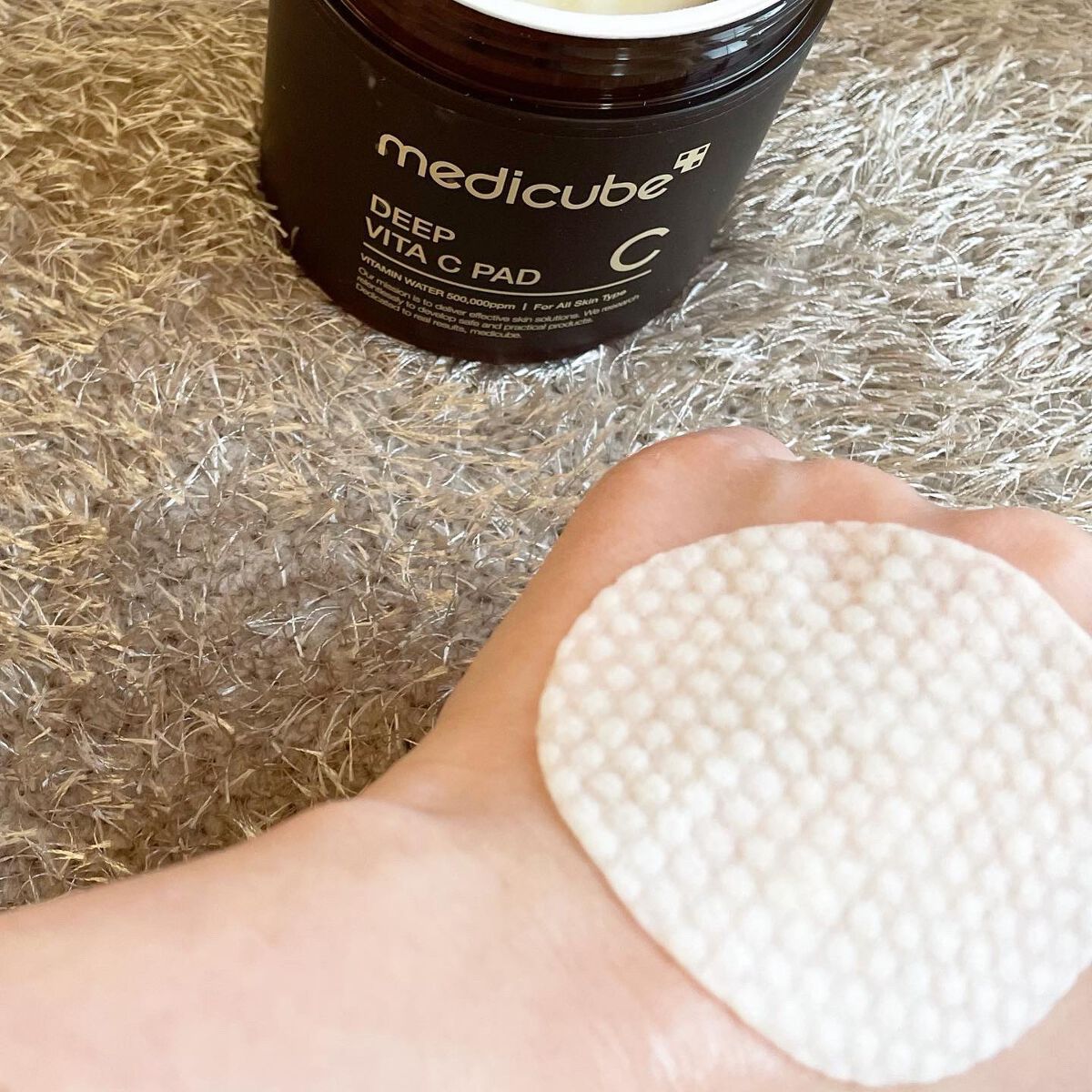 ディープビタCパッド/MEDICUBE/トナーパッドを使ったクチコミ（3枚目）