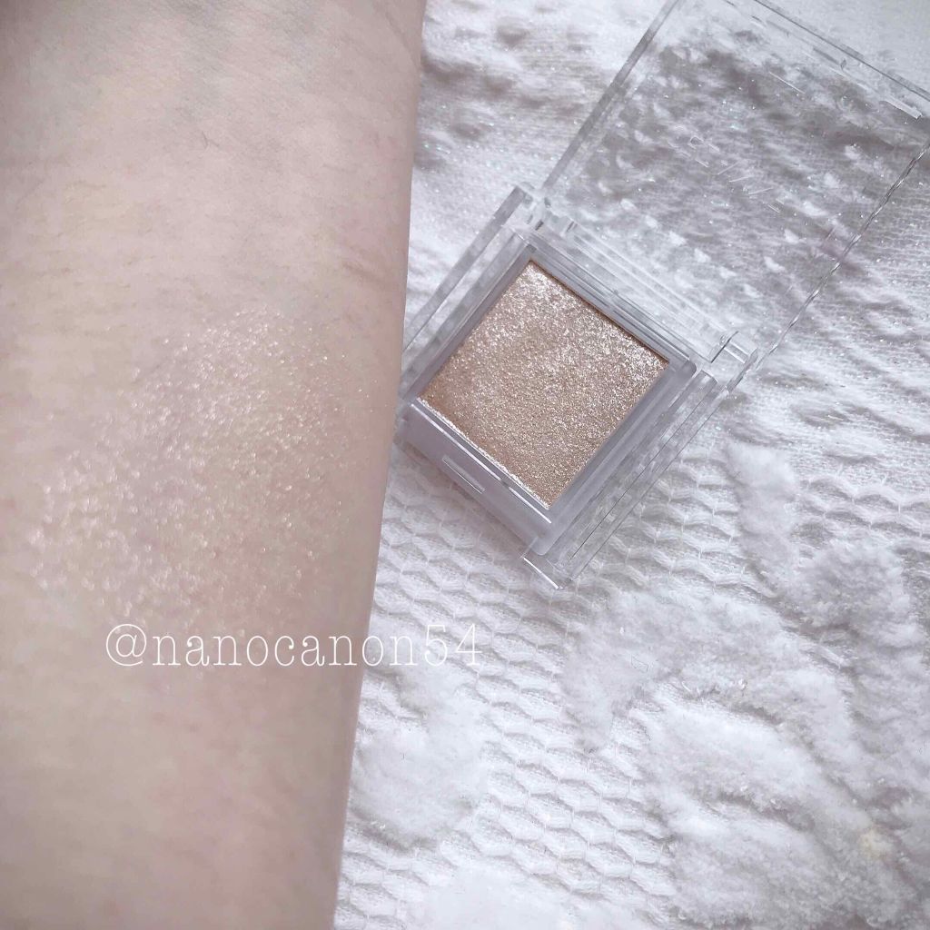 シングルカラーアイシャドウ/CEZANNE/単色アイシャドウを使ったクチコミ（3枚目）