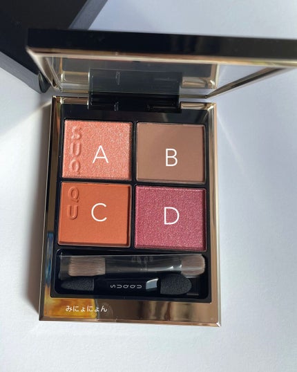 シグニチャー カラー アイズ/SUQQU/アイシャドウパレットを使ったクチコミ(3枚目)