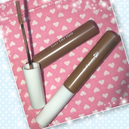 ニュアンスブロウマスカラ 01 フォギーミルクベージュ/K-パレット/眉マスカラを使ったクチコミ(2枚目)