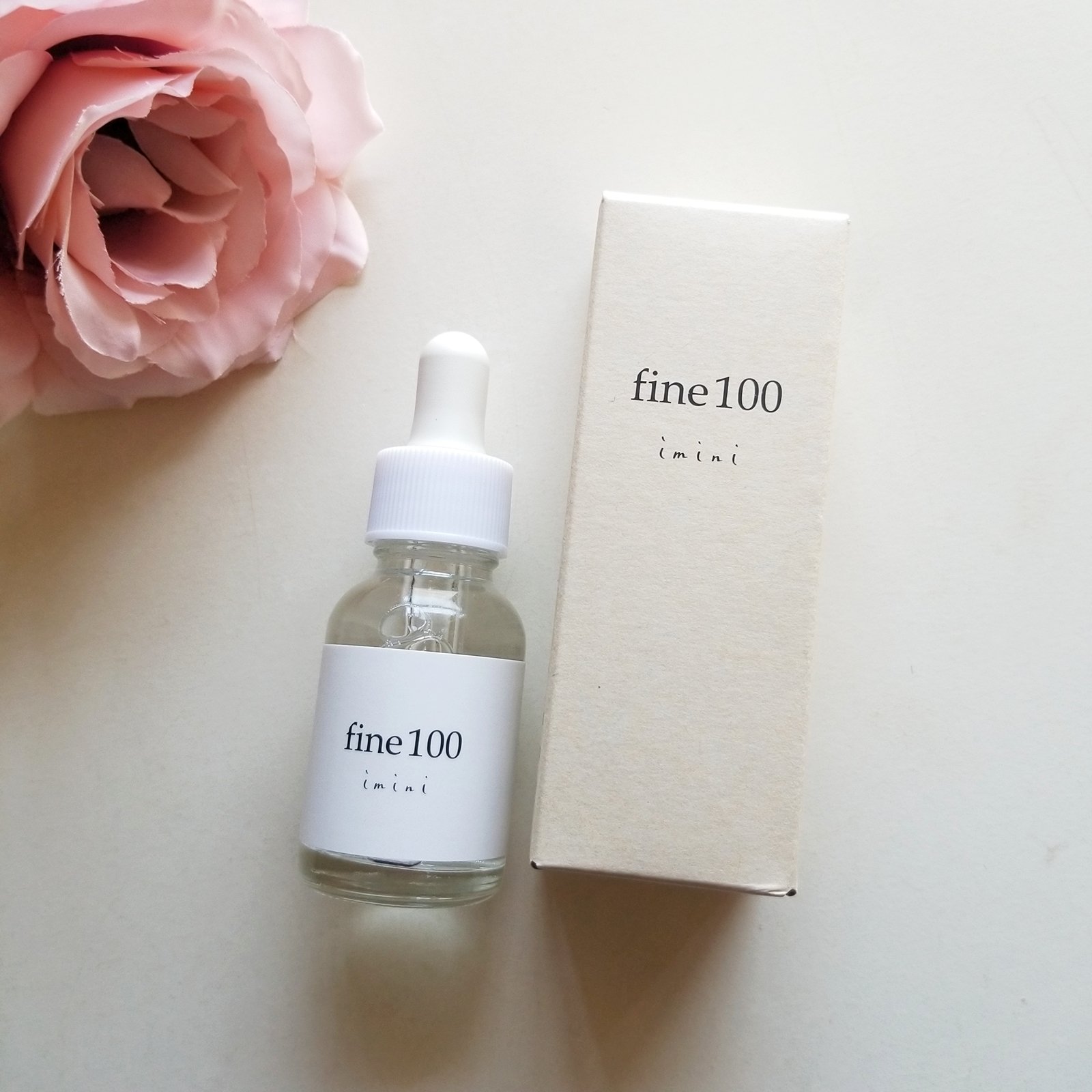ファイン100/imini/美容液を使ったクチコミ（1枚目）