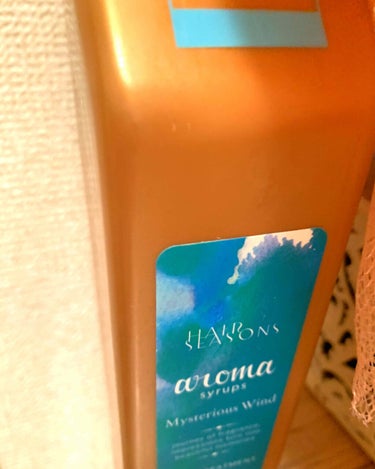 HAIR SEASONS aroma syrups 
ミステリアスウィンドの香り

このシャンプーって有名じゃないの？

美容師の友達のおすすめ。
リピ品なのですが初め使った時は普通だなぁ香りはいいけど