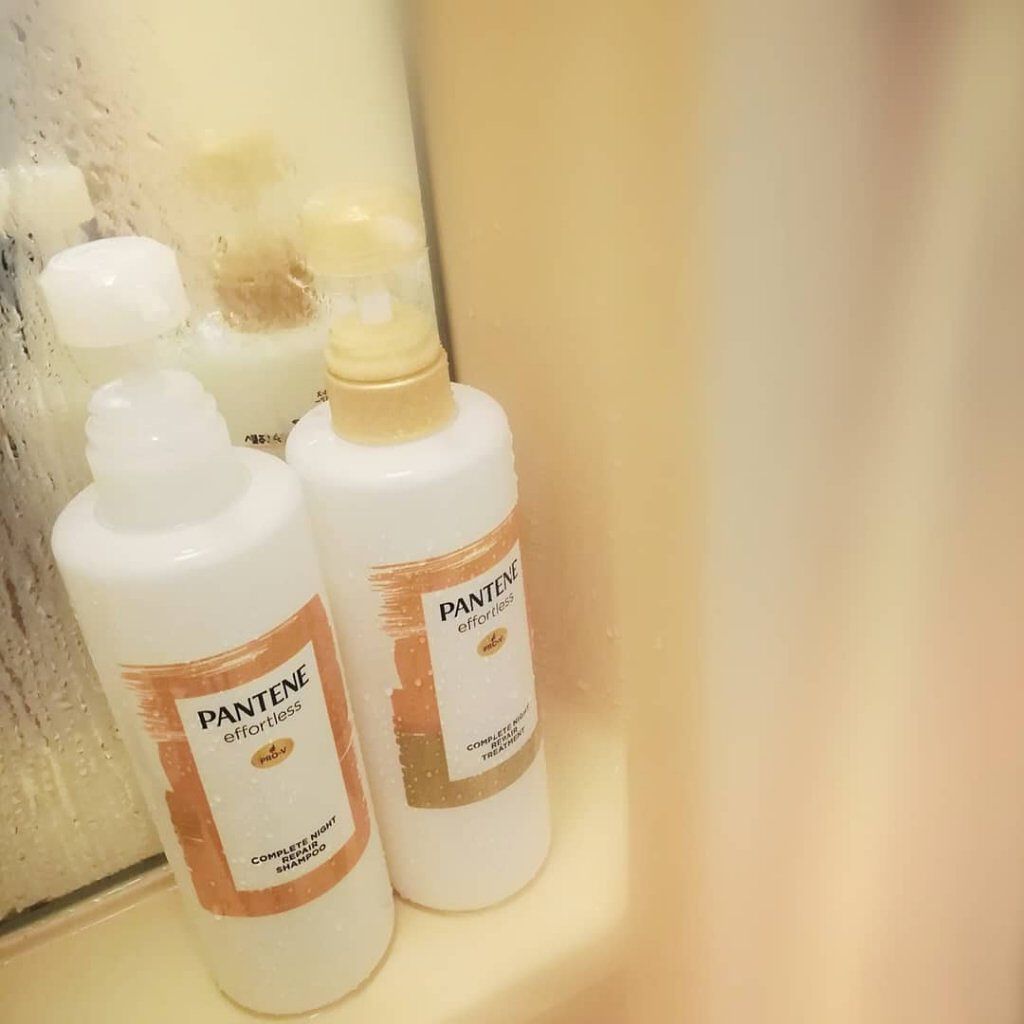 パンテーン エフォートレス コンプリートナイト リペアー シャンプー/トリートメント/パンテーン/市販シャンプーを使ったクチコミ(2枚目)