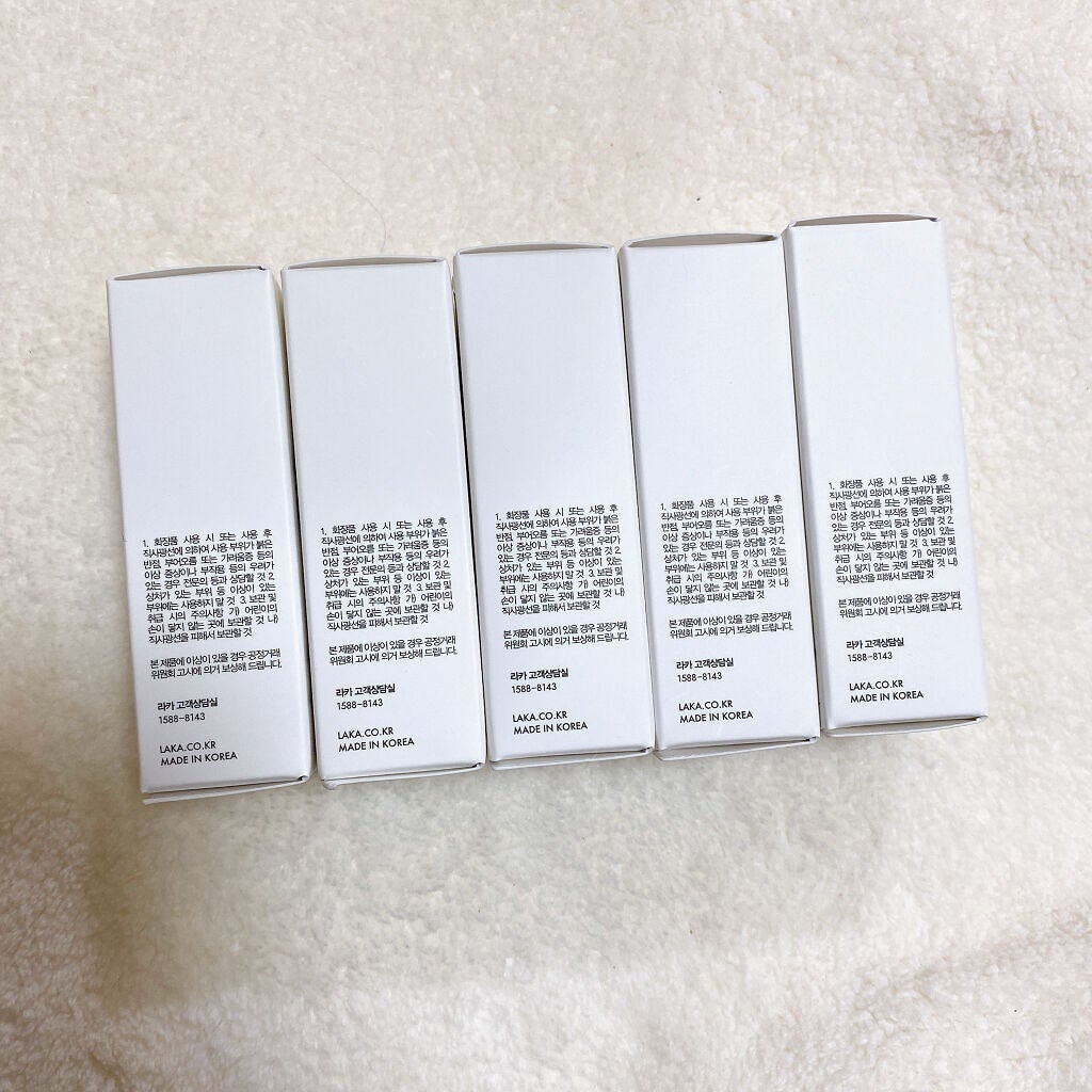 ウォータリーシアー リップスティック/Laka/口紅を使ったクチコミ(8枚目)