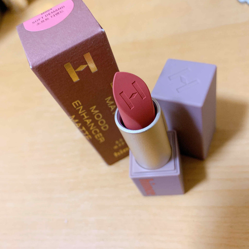 ムードインハンサーマット /hince/口紅を使ったクチコミ（1枚目）