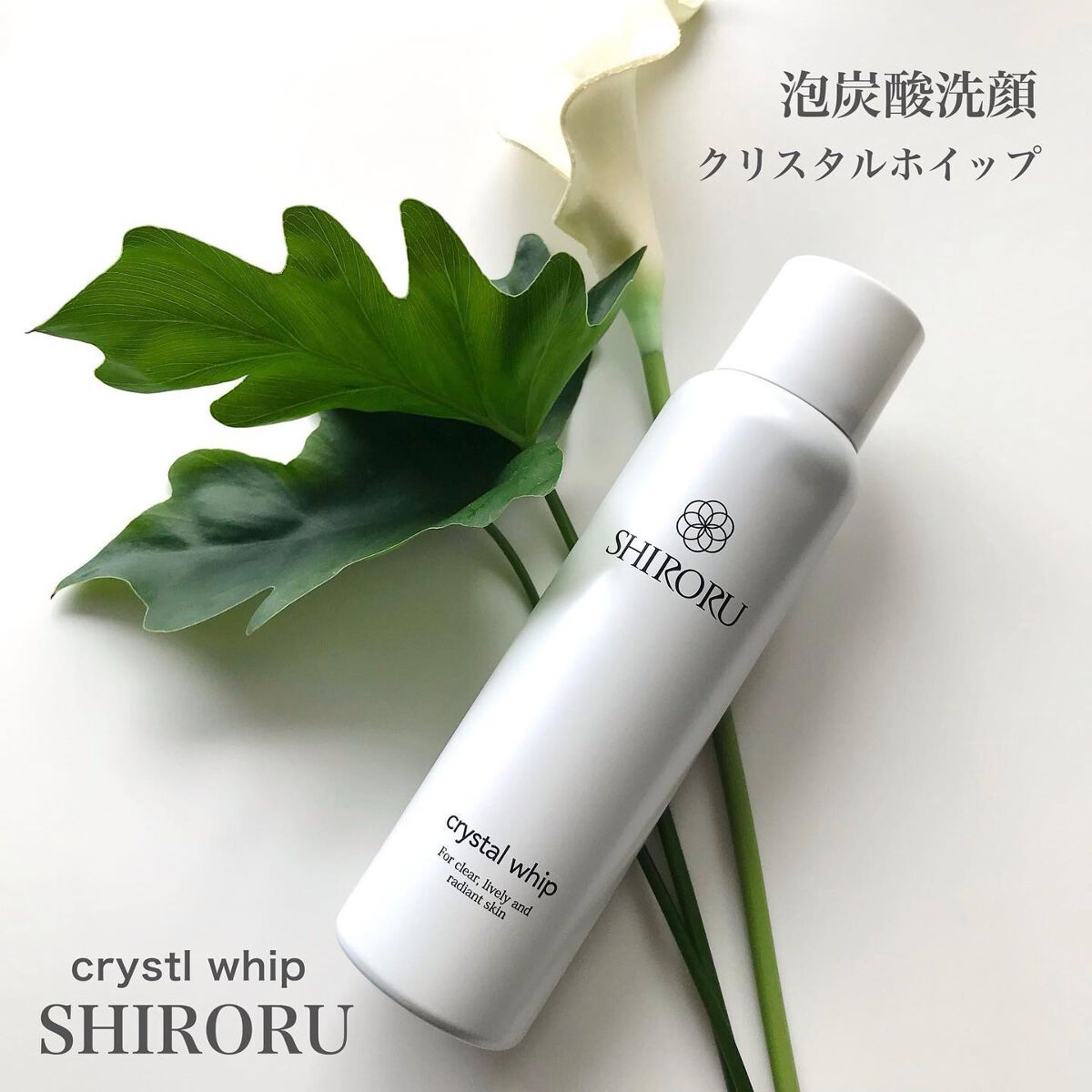 クリスタルホイップ/SHIRORU/泡洗顔を使ったクチコミ(1枚目)