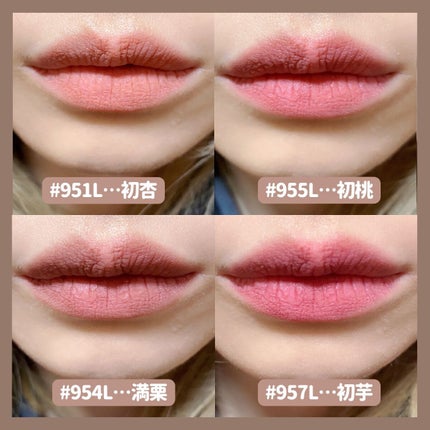 NEW NUDE ムーディームースリップ/Joocyee/口紅を使ったクチコミ(4枚目)