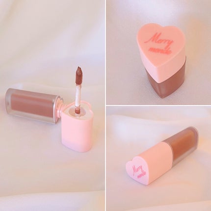 ミルクハートティントリップアンドチーク/Merrymonde/リップティントを使ったクチコミ(2枚目)