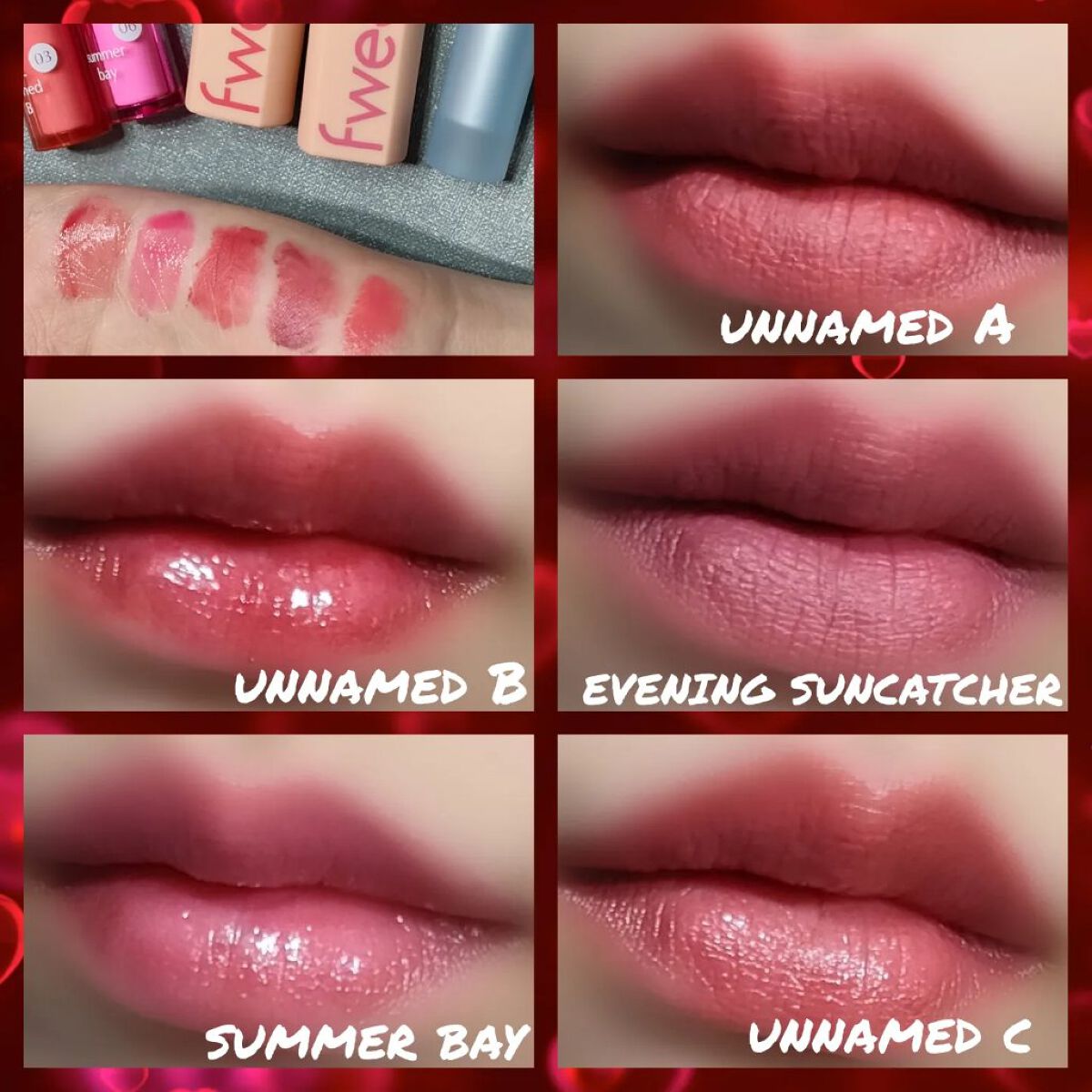 フィーティントスエード 09 イブニングサンキャッチャー/fwee/リップティントを使ったクチコミ（1枚目）