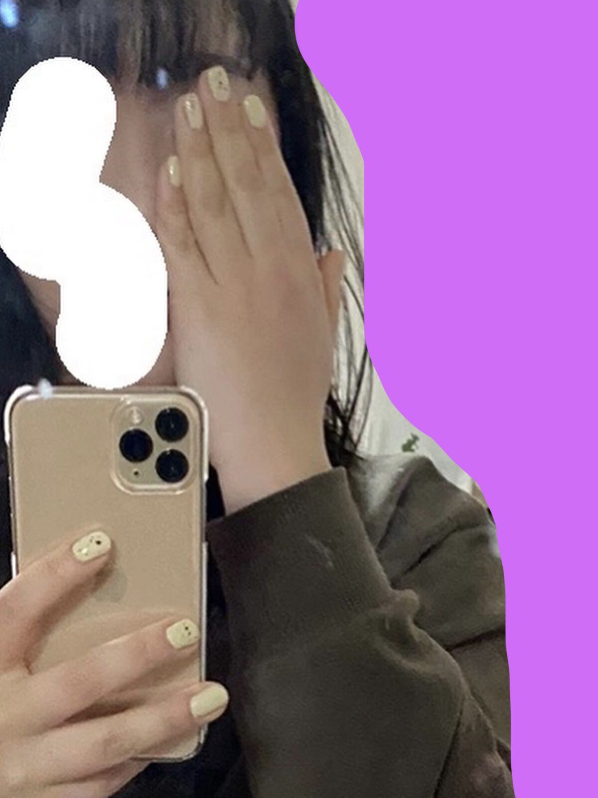 ネイル エナメル/ちふれ/マニキュアを使ったクチコミ（3枚目）