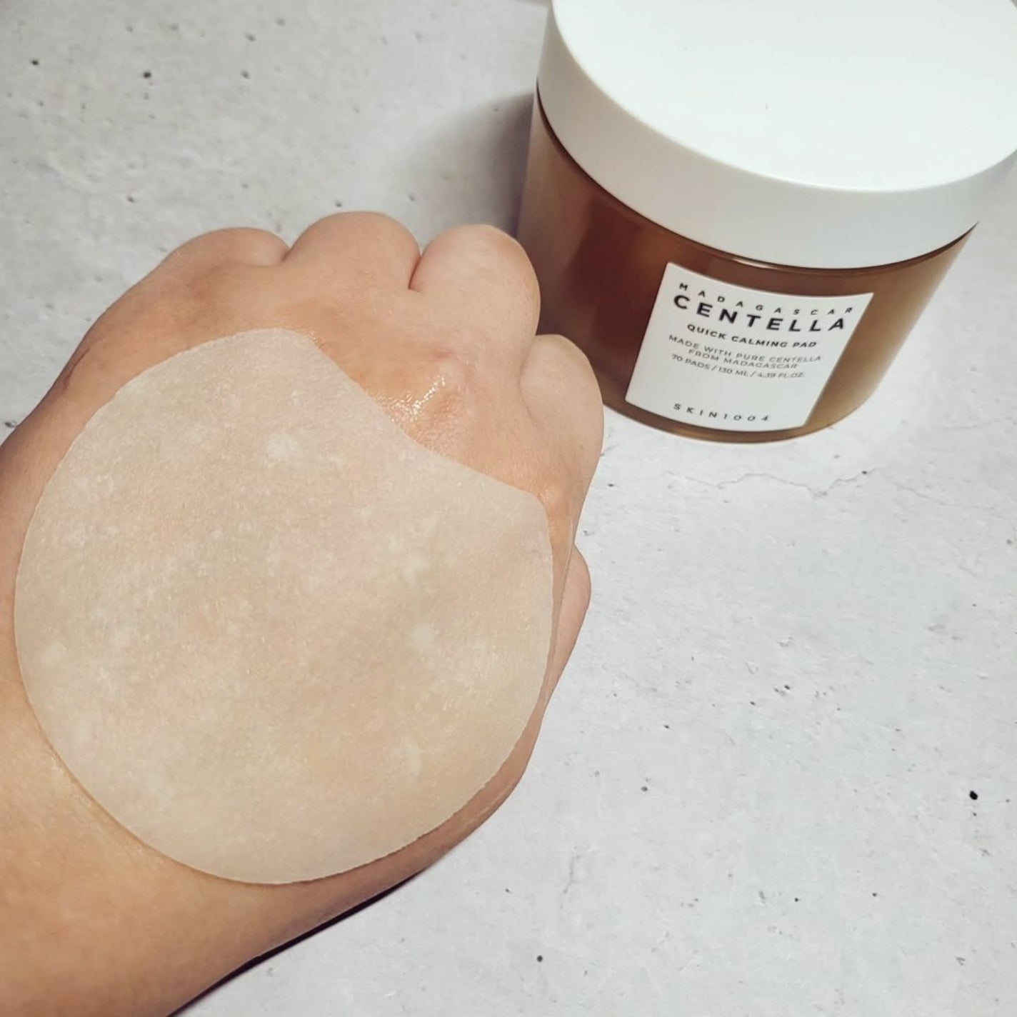 センテラ クイックカーミングパッド/SKIN1004/トナーパッドを使ったクチコミ(4枚目)