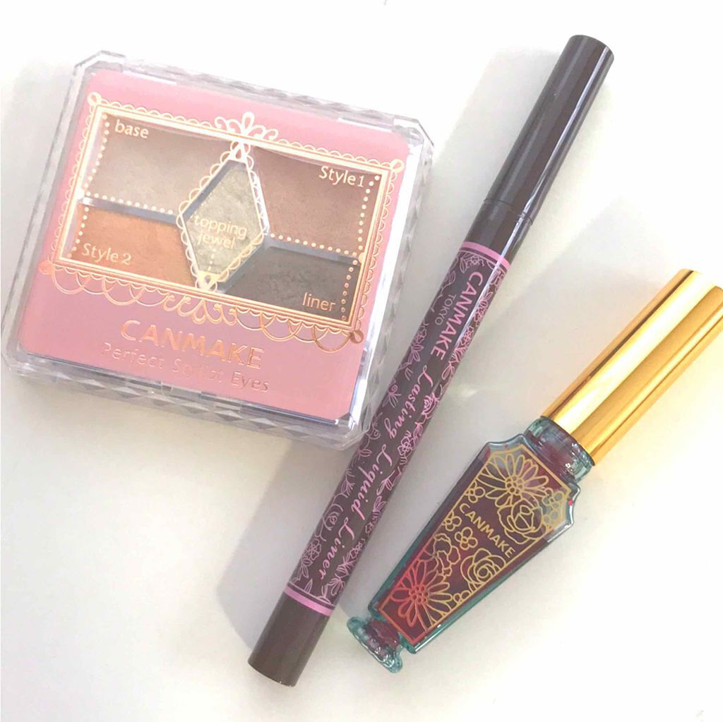 ラスティングリキッドライナー/キャンメイク/リキッドアイライナーを使ったクチコミ（1枚目）