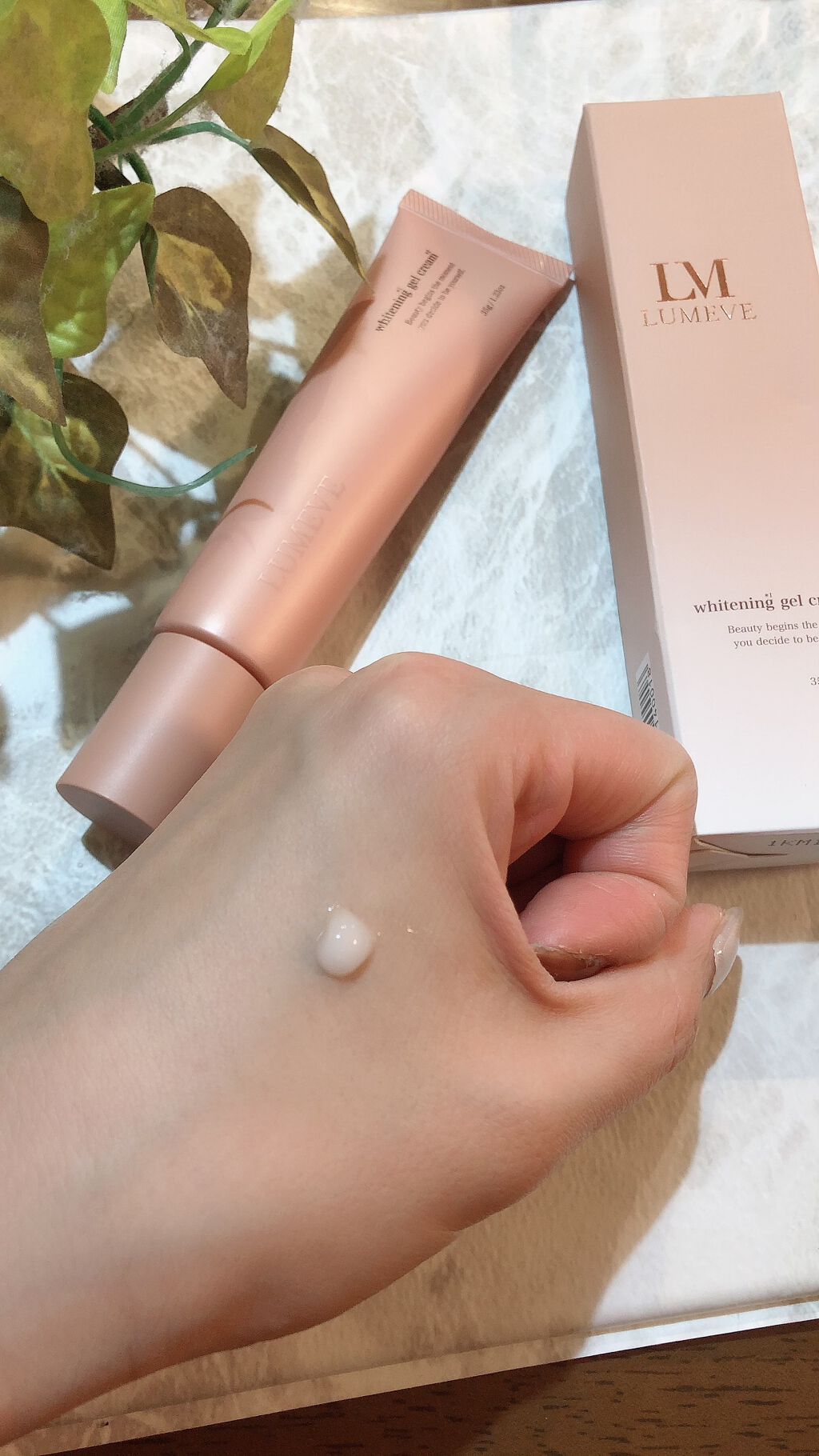 LUMEVEホワイトニングゲルクリーム/LUMEVE/デリケートゾーンケアを使ったクチコミ（2枚目）