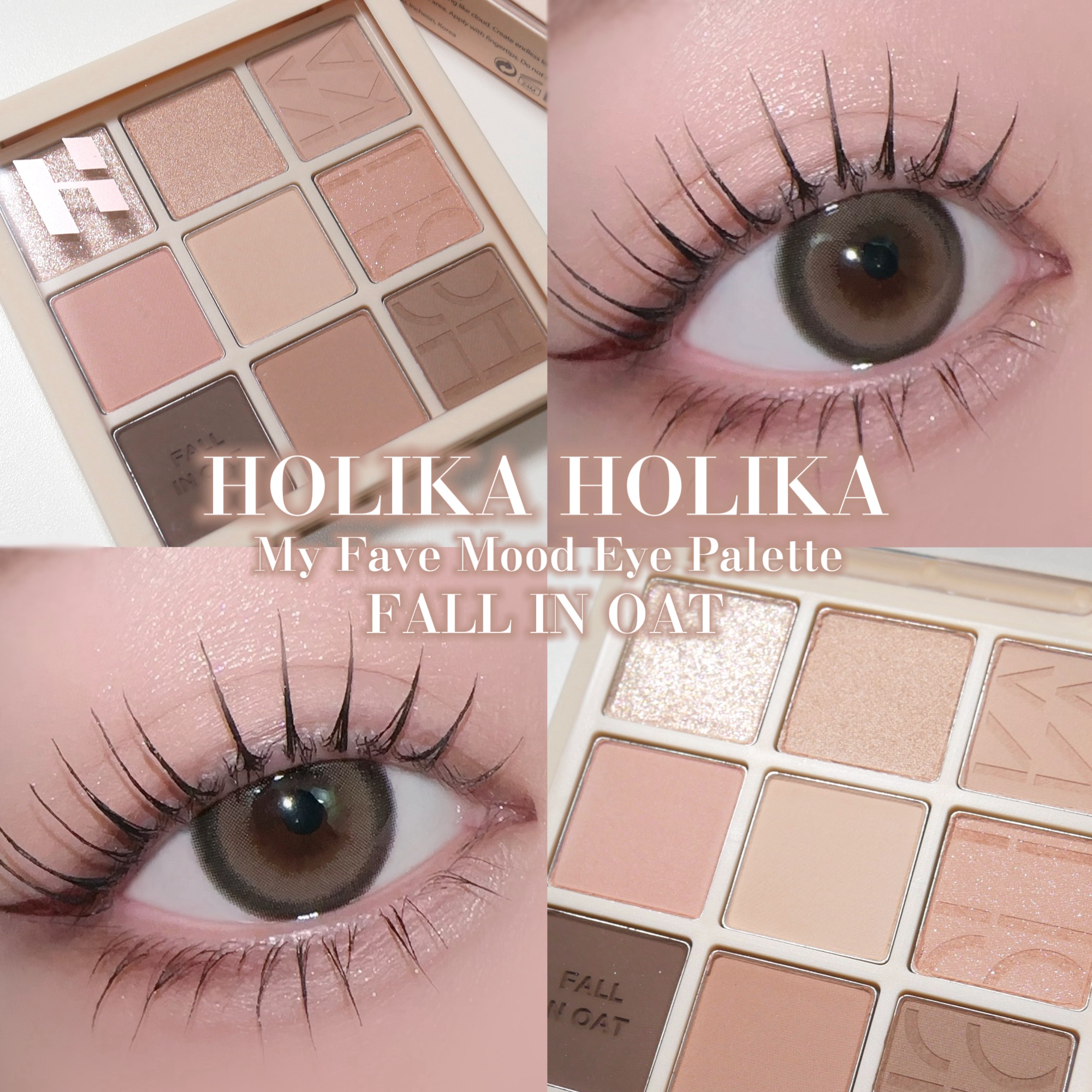 マイフェイブムードアイパレット 9カラー/HOLIKA HOLIKA/アイシャドウパレットを使ったクチコミ（1枚目）