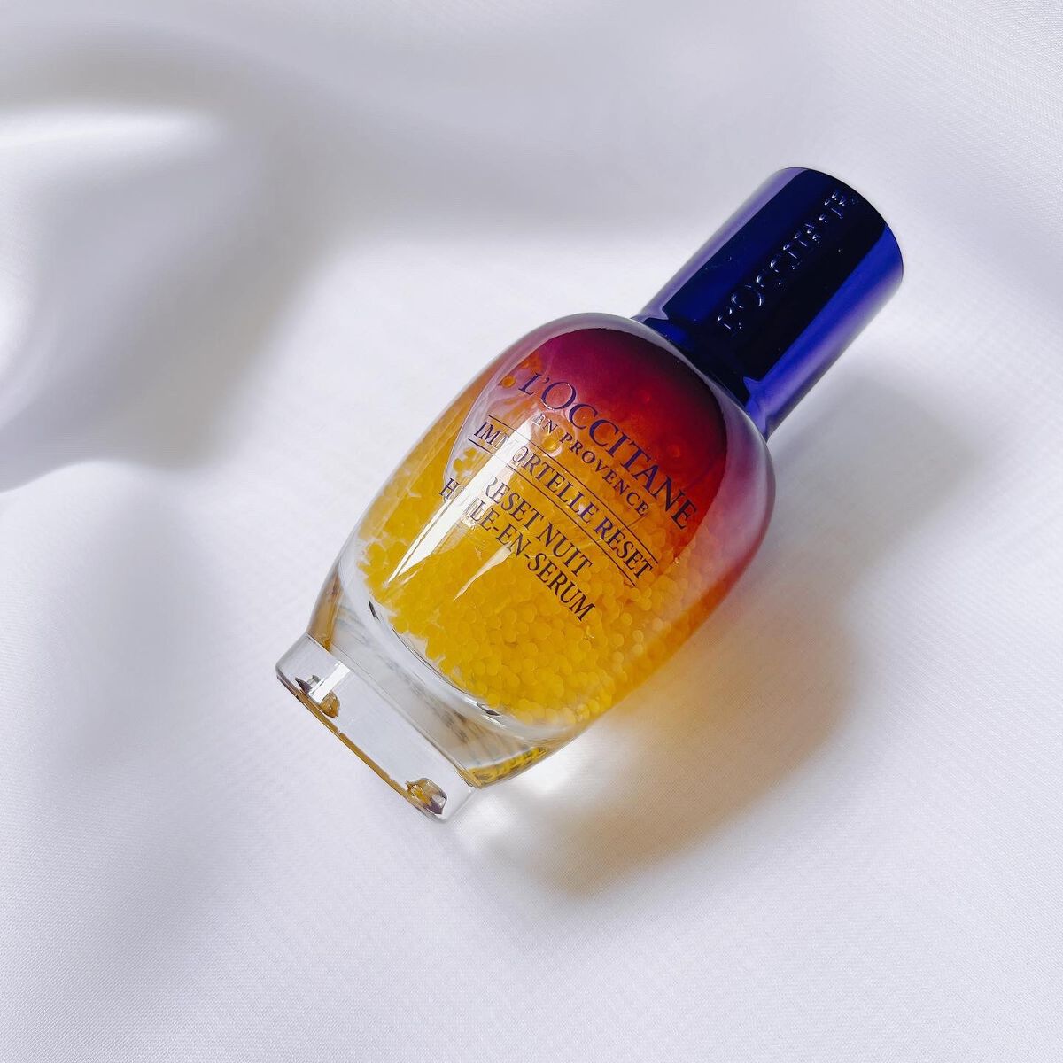 イモーテル オーバーナイトリセットセラム/L'OCCITANE/美容液を使ったクチコミ(7枚目)
