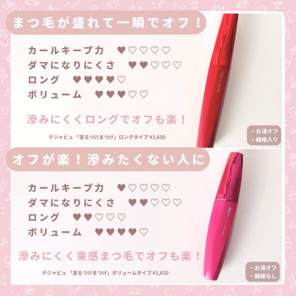 「塗るつけまつげ」自まつげ際立てタイプ/デジャヴュ/マスカラを使ったクチコミ(8枚目)