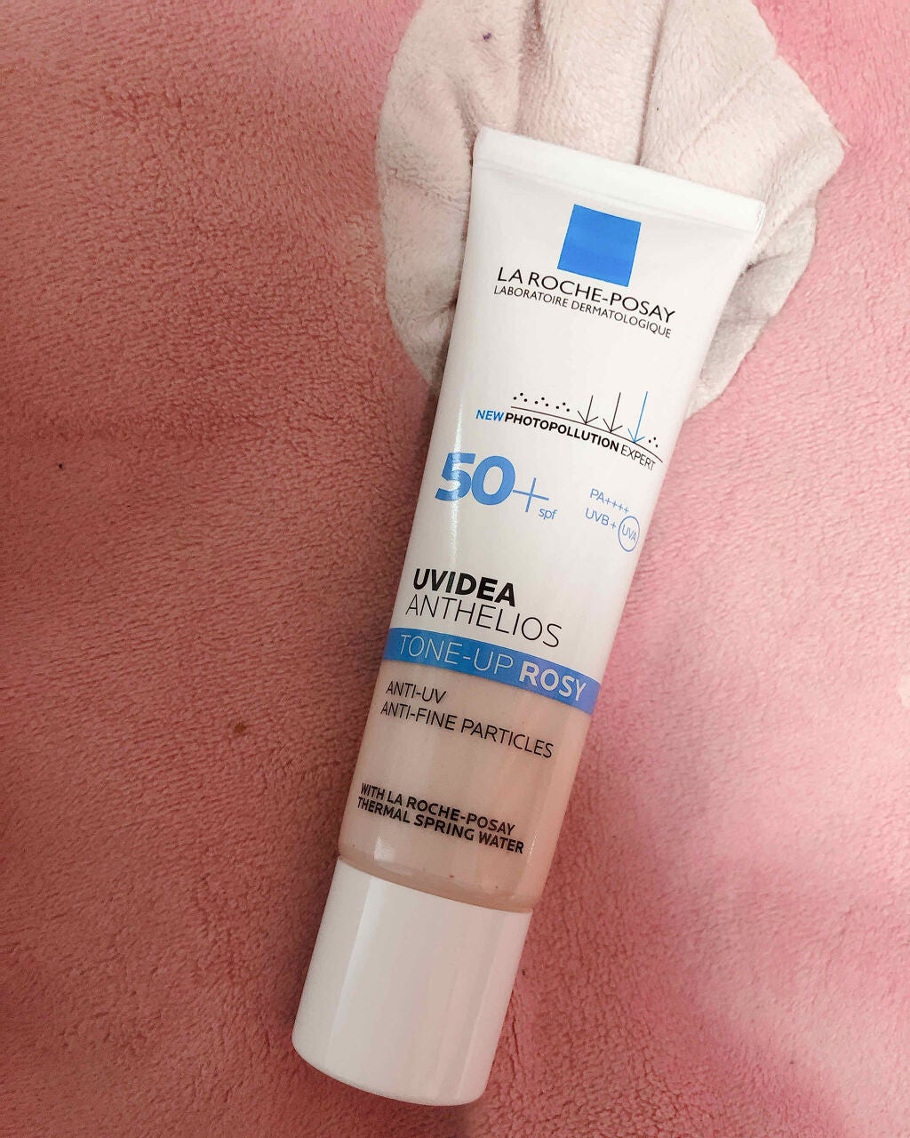 UVイデア XL プロテクショントーンアップ ローズ/ラ ロッシュ ポゼ/日焼け止めクリームを使ったクチコミ(1枚目)