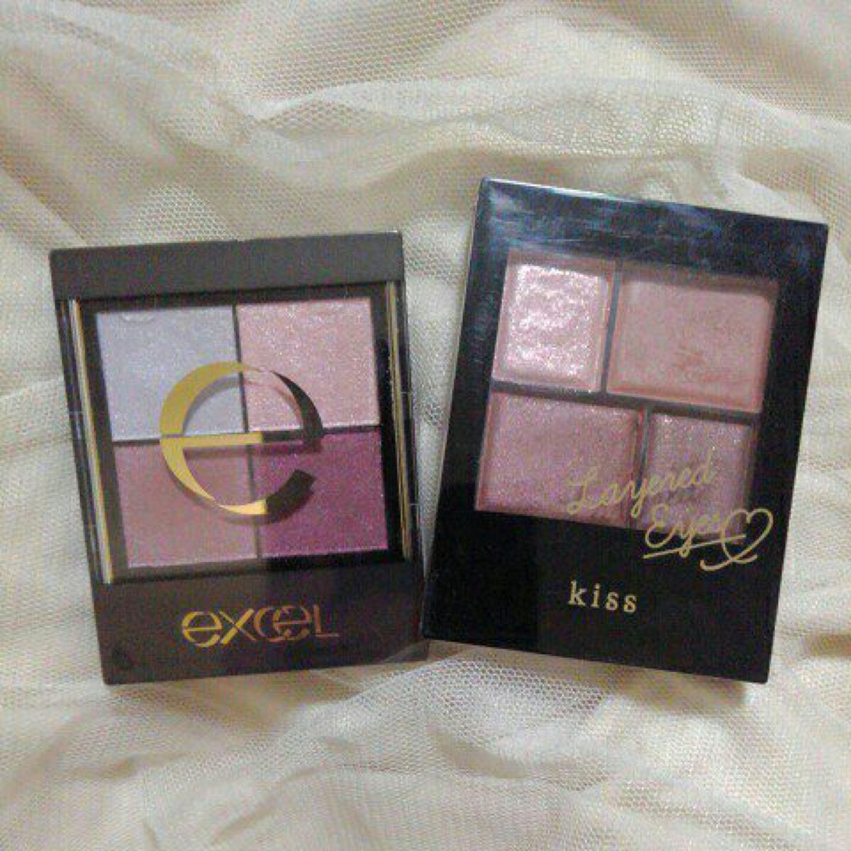 レイヤードアイズ/KiSS/アイシャドウパレットを使ったクチコミ（1枚目）