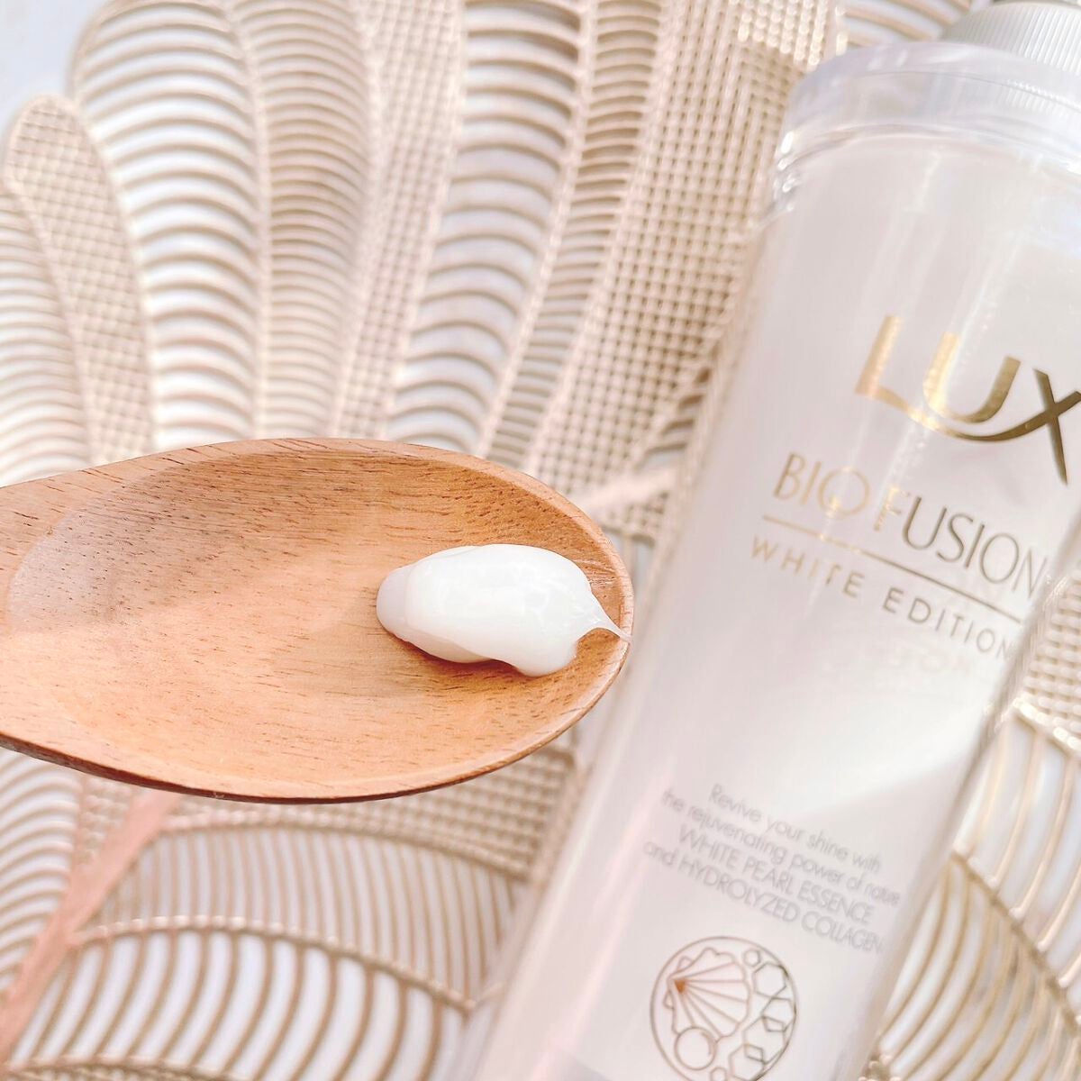 バイオフュージョン ホワイトシャンプー/ホワイトコンディショナー/LUX/市販シャンプーを使ったクチコミ(5枚目)